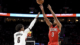 麦科勒姆25分 尤班克斯21+9 鹈鹕117-107开拓者全场集锦