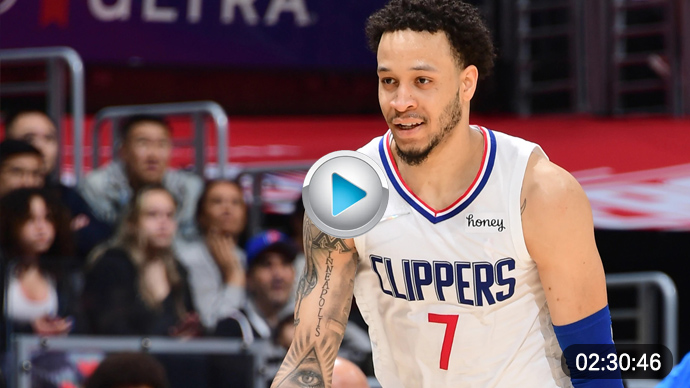 2022年04月11日 NBA常规赛 雷霆vs快船 全场录像回放