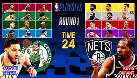 2022年04月18日 NBA季后赛首轮G1 篮网vs凯尔特人 全场录像回放