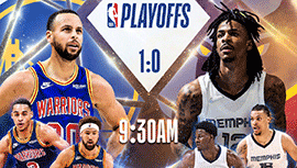 2022年05月04日 NBA西部半决赛G2 勇士vs灰熊 全场录像回放