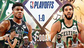 2022年05月04日 NBA东部半决赛G2 雄鹿vs凯尔特人 全场录像回放