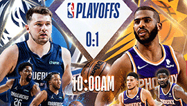 2022年05月05日 NBA西部半决赛G2 独行侠vs太阳 全场录像回放