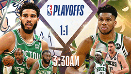 2022年05月08日 NBA东部半决赛G3 凯尔特人vs雄鹿 全场录像回放
