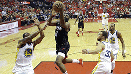 [经典重温]2018年NBA西部决赛G2 勇士vs火箭 全场录像回放