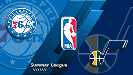 2022年07月07日 NBA犹他夏联 76人vs爵士 全场录像回放