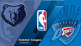 2022年07月07日 NBA犹他夏联 灰熊vs雷霆 全场录像回放