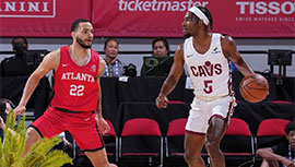 NBA简报：骑士94-90力克老鹰 布朗17分 大莫布里15+10