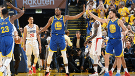 NBA简报：快船129-121勇士 路威33+10 杜兰特45分