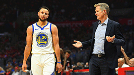 [经典重温]2019年NBA季后赛首轮G4 勇士vs快船 全场录像回放