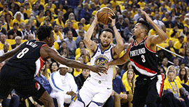 NBA简报：勇士116-94开拓者 库里9记三分36+6+7