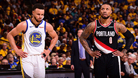 [经典重温]2019年NBA西部决赛G1 开拓者vs勇士 全场录像回放