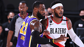 [经典重温]2020年NBA季后赛首轮G3 湖人vs开拓者 全场录像回放