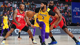 [经典重温]2020年NBA西部半决赛G4 湖人vs火箭 全场录像回放