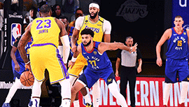 [经典重温]2020年NBA西部决赛G1 掘金vs湖人 全场录像回放