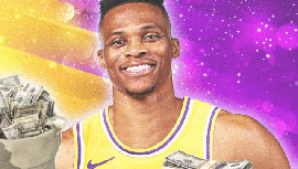 美媒评NBA22-23新赛季10大烂合同：威少居首 哈里斯第二