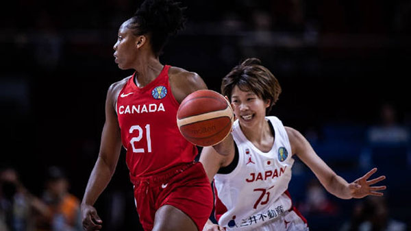 女篮世界杯简报：加拿大70-56轻取日本晋级八强