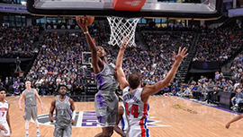 NBA简报:国王137-129战胜活塞 福克斯33+7 艾维24分