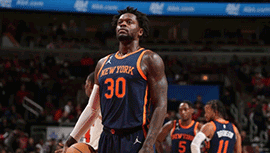 NBA简报:尼克斯128-120轻取公牛 兰德尔31+13+7 德罗赞32分
