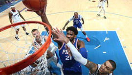 NBA简报:76人111-116不敌奇才 恩比德48+9 哈登26+7+13