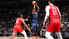 NBA简报:森林狼113-106战胜开拓者 爱德华兹32+7 利拉德27+6