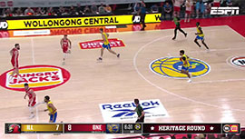 2023年01月21日 NBL(A)常规赛 伊拉瓦拉老鹰vs布里斯班子弹 全场录像回放