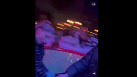 科嫂晒视频：与加索尔一家人去游乐园玩耍！