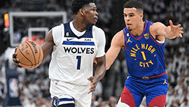 NBA简报:掘金120-111击退森林狼 约基奇三双 爱德华兹36+7 唐斯27+7