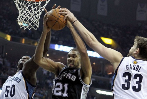 [经典重温]2011年NBA西部首轮G3 马刺vs灰熊 全场录像回放