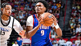 NBA简报:活塞89-78拆穿魔术 怀斯曼16+11 K-哈里斯21+6