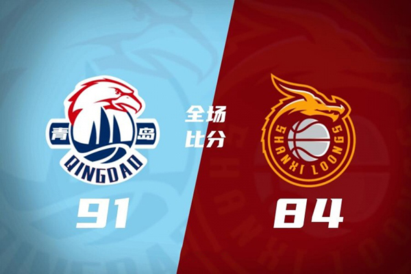 CBA简报:青岛91-84力克山西 赵嘉义22+5 杨瀚森22分 