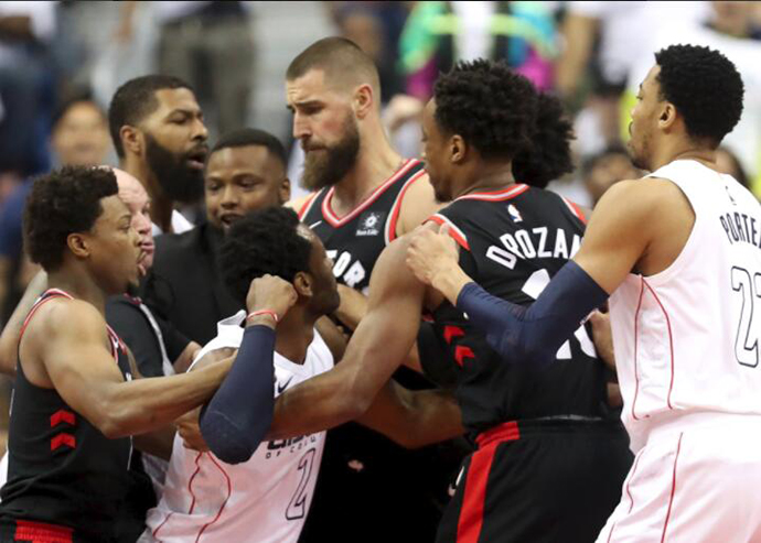 [经典重温]2018年NBA季后赛首轮G3 猛龙vs奇才 全场录像回放