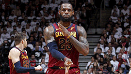 2018年NBA东部半决赛G2 骑士128-110大胜猛龙