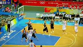 怀念！08年奥运会姚明vs德国砍下25分11板