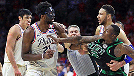 [经典重温]2018年NBA东部半决赛G4 凯尔特人vs76人 全场录像回放