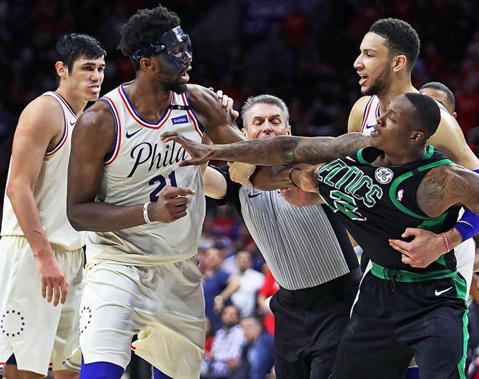 [经典重温]2018年NBA东部半决赛G4 凯尔特人vs76人 全场录像回放