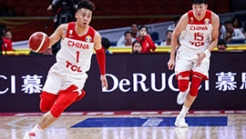 世界杯简报:中国男篮64-87惜败塞尔维亚 胡明轩14分 赵睿13分