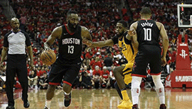 [经典重温]2018年NBA西部半决赛G5 爵士vs火箭 全场录像回放