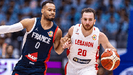 男篮世界杯简报:法国85-79险胜黎巴嫩 富尼耶17分 阿拉基29分