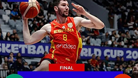 男篮世界比简报:西班牙牙85-65轻取伊朗 小埃尔南戈麦斯21+5