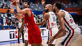 男篮世界杯简报:法国82-55胜伊朗 戈贝尔9+9+4帽 德-科洛12+7+7
