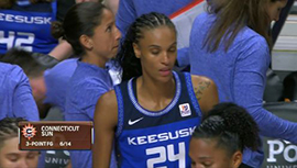 2023年09月06日 WNBA常规赛 洛杉矶火花vs康涅狄格太阳 全场录像回放