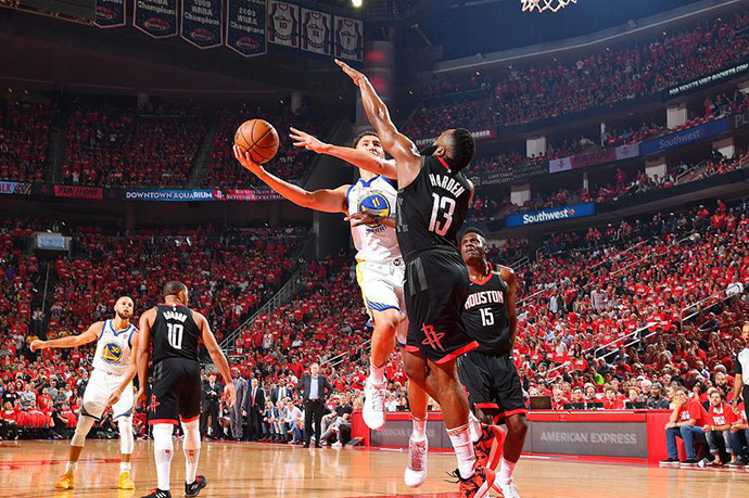 [经典重温]2018年NBA西部决赛G5 勇士vs火箭 全场录像回放