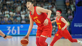 2023年10月03日 亚运女篮半决赛 中国女篮vs朝鲜女篮 全场录像回放
