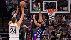 NBA简报:国王116-113险胜爵士 蒙克23+8 塔克26+5+8