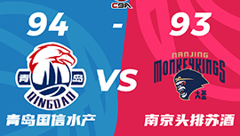 CBA简报:青岛94-93力克同曦 王睿泽19分 杨瀚森14+11
