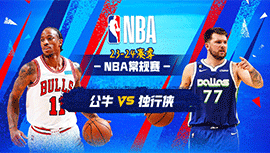 2023年11月02日 NBA常规赛 公牛vs独行侠 全场录像回放