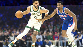 NBA简报:绿军117-107复仇76人 塔图姆29+8+6 恩比德20+9+7