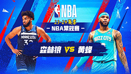 2023年12月03日 NBA常规赛 森林狼vs黄蜂 全场录像回放