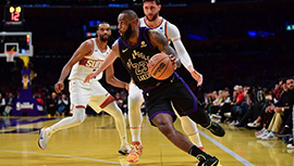 NBA简报:湖人106-103击败太阳 詹姆斯31+8+11 杜兰特绝平失败