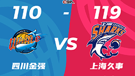CBA简报:上海119-110力克四川 王哲林31+13 孟天艺24+8